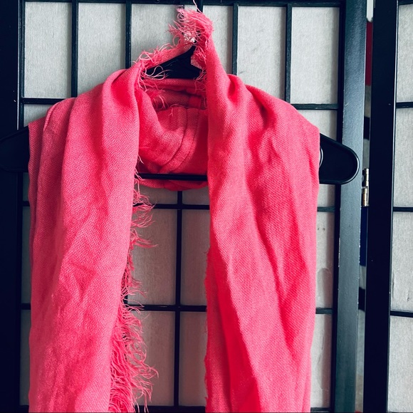 BP pink infinity fringe scarf NWT One size - Picture 4 of 6